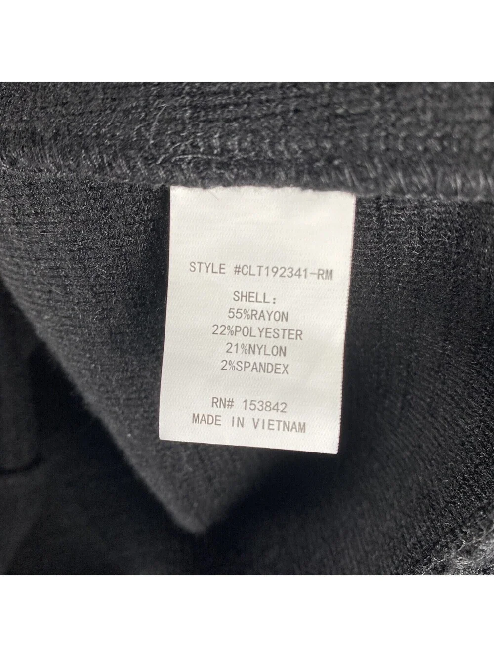 melloday sweater XS, black boxy look, turtleneck, long sleeve Pullover
